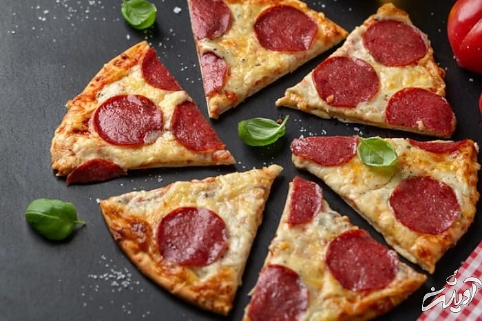 طرز تهیه پیتزا پپرونی خانگی پیتزا پپرونی